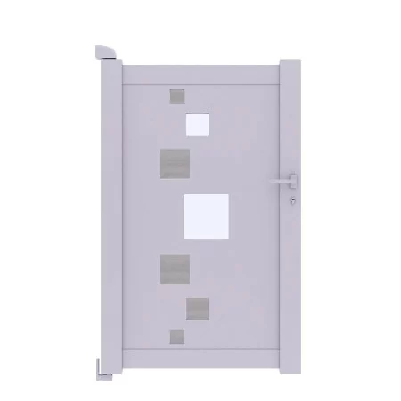 Choisissez vitre le portillon battant SOM moderne et séduisant