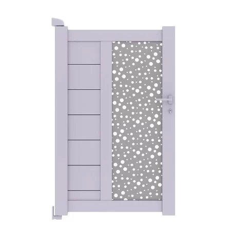 Notre portillon tout alu BARBUDA est livré gratuitement chez vous à prix bas