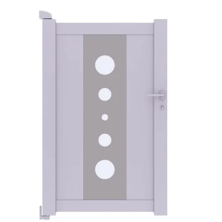 Pour vous le portillon aluminium pas cher et moderne MIL