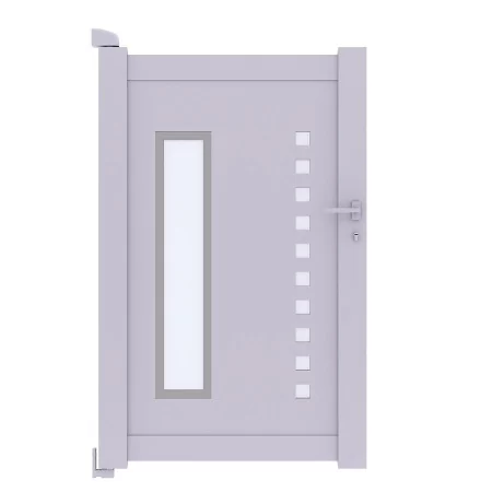 Sa y est voici votre portillon alu haut de gamme moderne DIOME