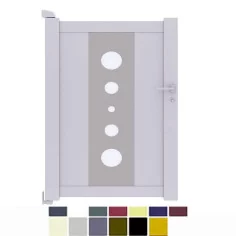 portillon aluminium pas cher direct atelier de production 2