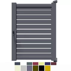 Portillon classique en alu 2