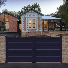 Le meilleur portail battant aluminium 100% recyclable à prix d'usine