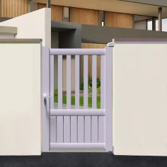 Le vrai portillon aluminium disponible à vos dimensions à prix discount