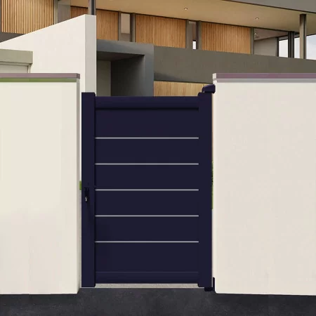 portillon ultra moderne tout en alu fabriqué au mm précis et vendu au meilleur prix