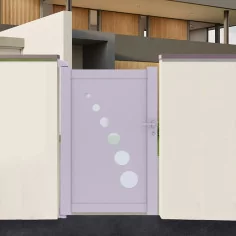 Magnifique haut de gamme le portillon aluminium à prix discount