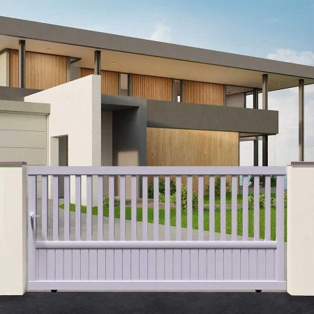 Portail alu coulissant 2m| 2,5m | 3m | 4m et jusqu'à 5m sur mesure