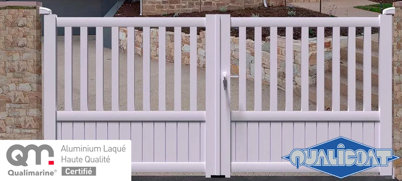Portails battant 2 vantaux à prix discount